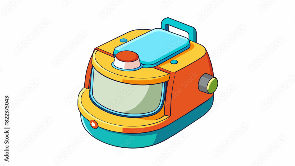 Poster a compact and functional kitchen gadget designed with efficiency in mind. it has a sy plastic body w