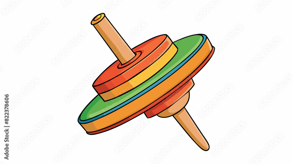 Aufkleber Pivot Joint Imagine a spinning top balanced on a pin this is similar to a pivot joint allowing for rotational movement. It can be found in our necks. Cartoon Vector
