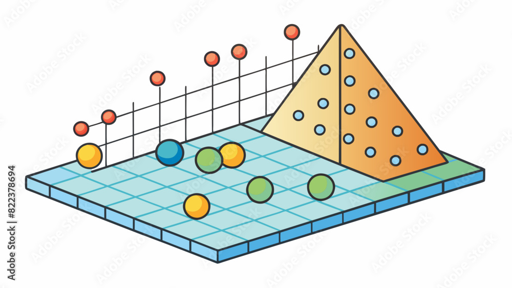 Poster Scatter Plot A ter plot is a type of chart that displays the relationship between two variables. Each data point is represented by a dot and the. Cartoon Vector