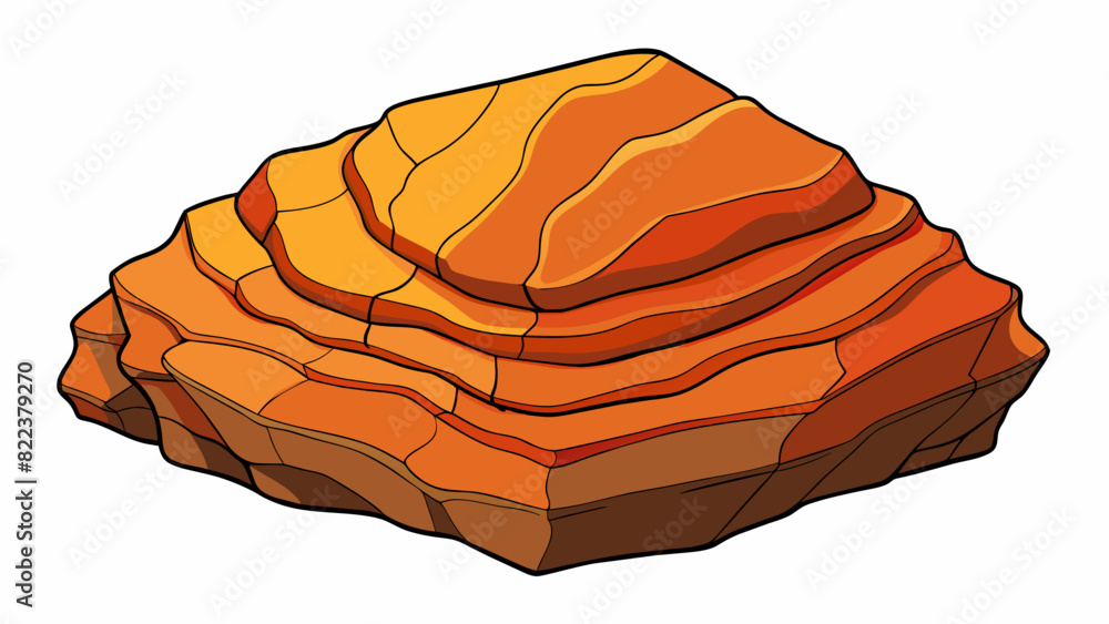 Poster the rock in the metamorphic phase has undergone intense pressure and heat resulting in its unique fo