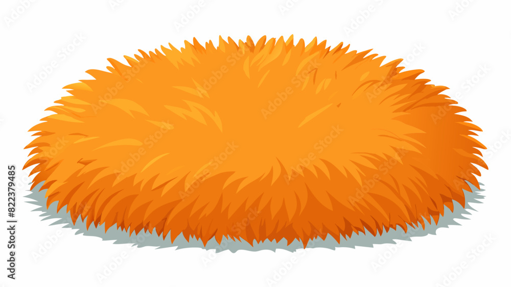 Aufkleber Touch A soft fuzzy texture with gentle ridges and a warm temperature.. Cartoon Vector