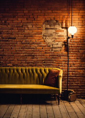 jazz club inside brick wall