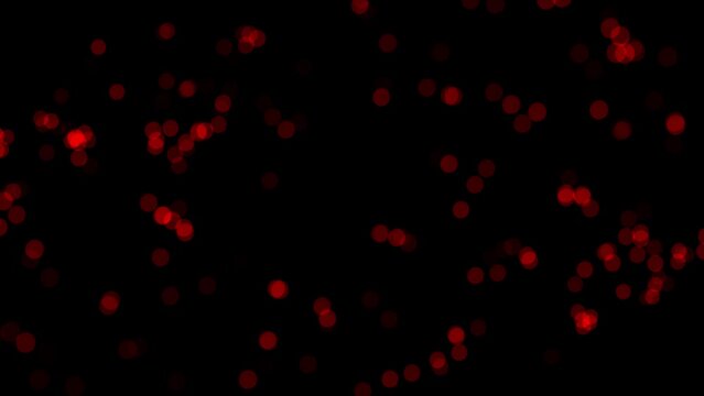 Defocused bokeh moving circles background design .Abstract bokeh particle and plenty of light sparkling boke blur background.