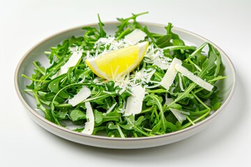 Arugula Salad with Tangy Parmesan and Zesty Lemon