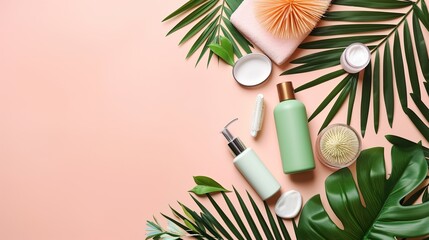 Elegant Modern Beauty Background with Copyspace