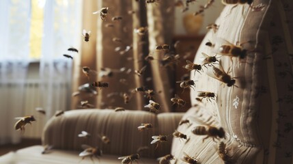 Insect Invading Home Space, Insurance Risk.