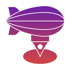 Air Balloon Point Gradient Flat