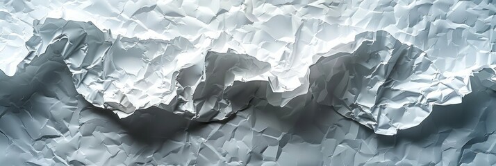 A detailed view of an iceberg in the foreground with towering mountains in the backdrop