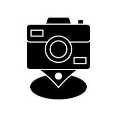 Camera Point Glyph