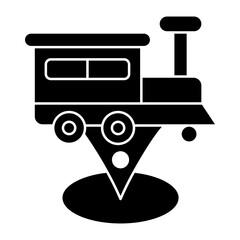 Train Point Glyph