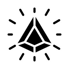 fashion glyph icon