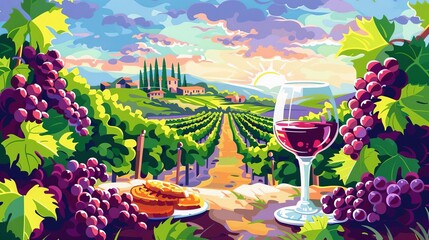 Capture a stunning long shot of a Pre-Wedding Tastings scene