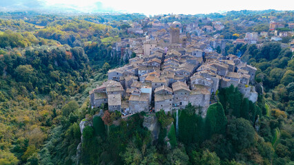Obraz premium Vitorchiano, in Lazio, Italy.