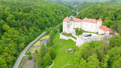 Pieskowa Skala Castle, in Poland.