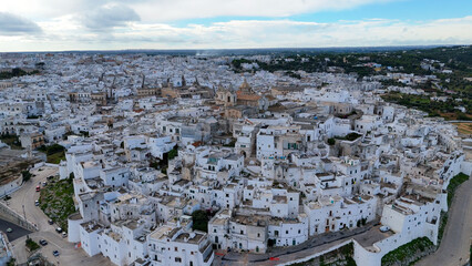 Ostuni, in Puglia, Italy.