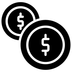 coin solid icon