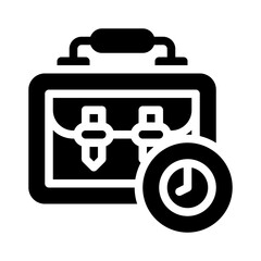 work experience glyph icon