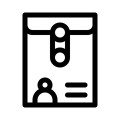 envelope line icon