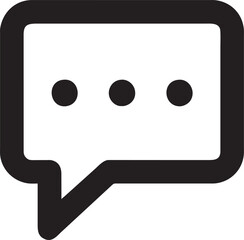 Fototapeta premium speech bubble, icon