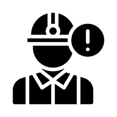 engineer glyph icon