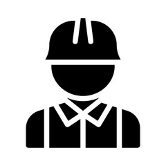 laborers glyph icon