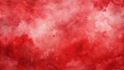 Red Watercolor Texture Background