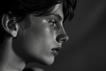 Generative AI picture of happy people dancing and celebrating event