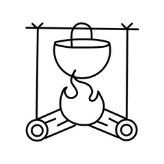 Campfire icon