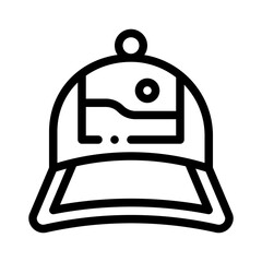hat line icon