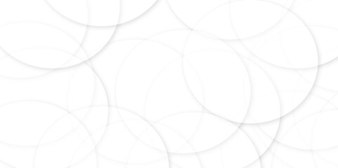 Abstract. Circle white background ,light and shadow. copy space .Vector. abstract wavy line. vector seamless pattern. White Circles. 3D wallpaper. Vector. Halftone seamless background.