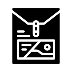 envelope glyph icon