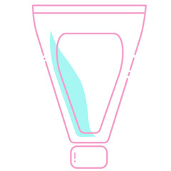 Beauty makeup colored icon pack