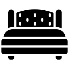 bed solid icon