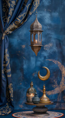 Fototapeta premium Ramdan Lantern Background