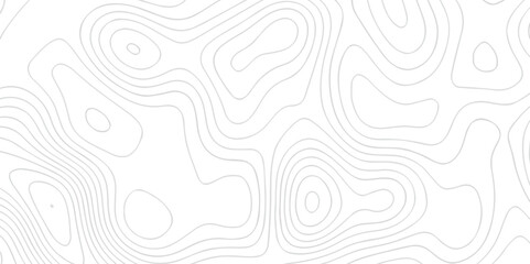 Topographic map background geographic line map with elevation assignments. The black on white contours vector topography stylized height of the lines map.