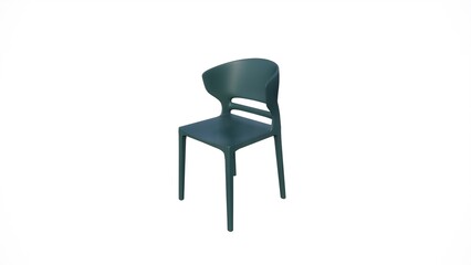 Illustration of chair design with modern and elegant style, using wood and iron materials, suitable for filling the interior of the house