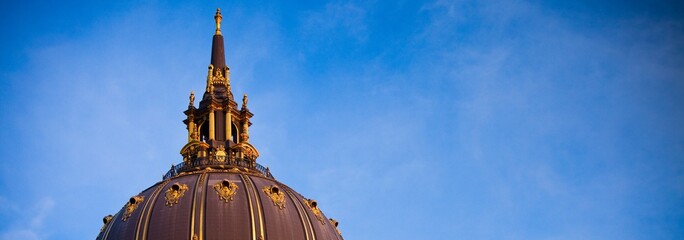 4K Ultra HD Image: San Francisco City Hall, Beaux-Arts Monument in Civic Center