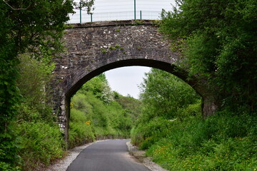 Old stone bridge. New Ross Greenway, New Ross, Co. Wexford, Ireland