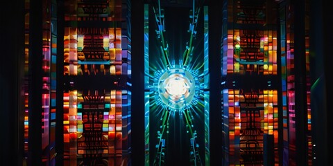 lights of the cathedral