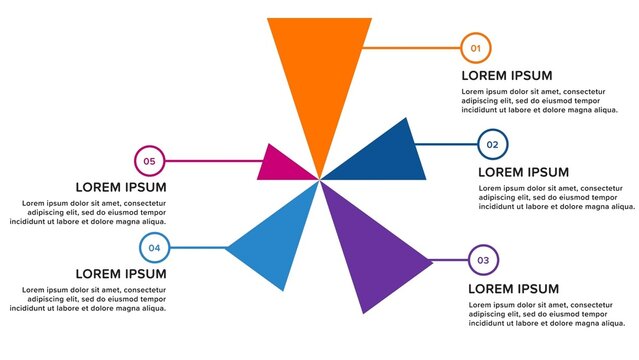 Clean Points With Data and Details Infographic