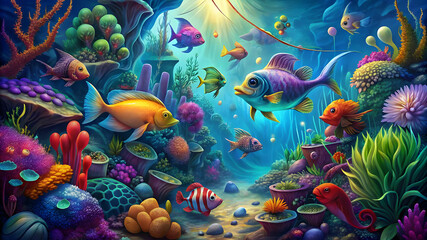 versatile multi color fishing in deep sea