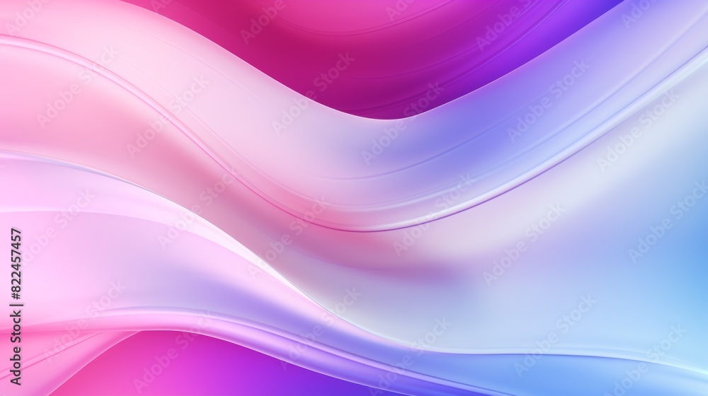 Poster a dynamic abstract flowing neon wave background in a japanese vaporwave style, with soft pastels and