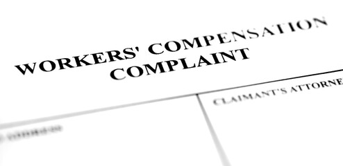 Worker's Compensation Complaint Form
