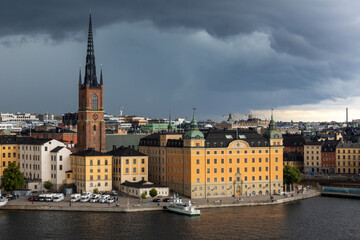 view from the south stockholm sweden summer 2024