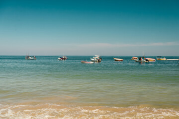 Obraz premium Scenic Views of Puerto Vallarta Pier in the Romantic Zone
