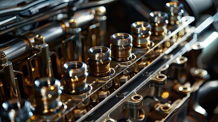 The engine roared to life as the piston pumped up and down within the cylinder, oil lubricating its every move, with gears shifting and the car working smoothly