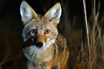 Fototapeta premium Forest Nightlife, Wild Animals After Dark