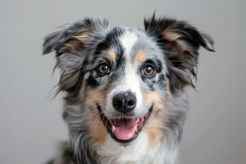 Fototapeta premium Embracing the Fluffy Dog Life