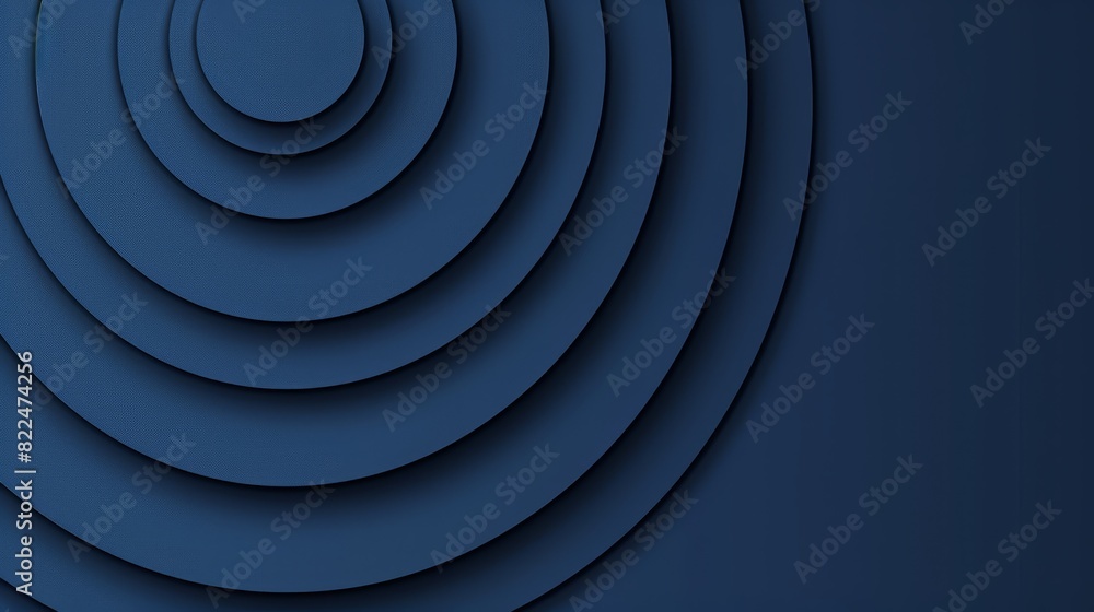 Canvas Prints a dark blue background with a circular design in the center a separate image features a blue backgro - Canvas Prints
