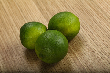 Green sour tropical Lime fruit